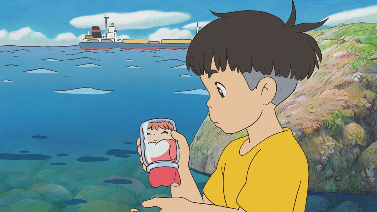 Ponyo en el acantilado
