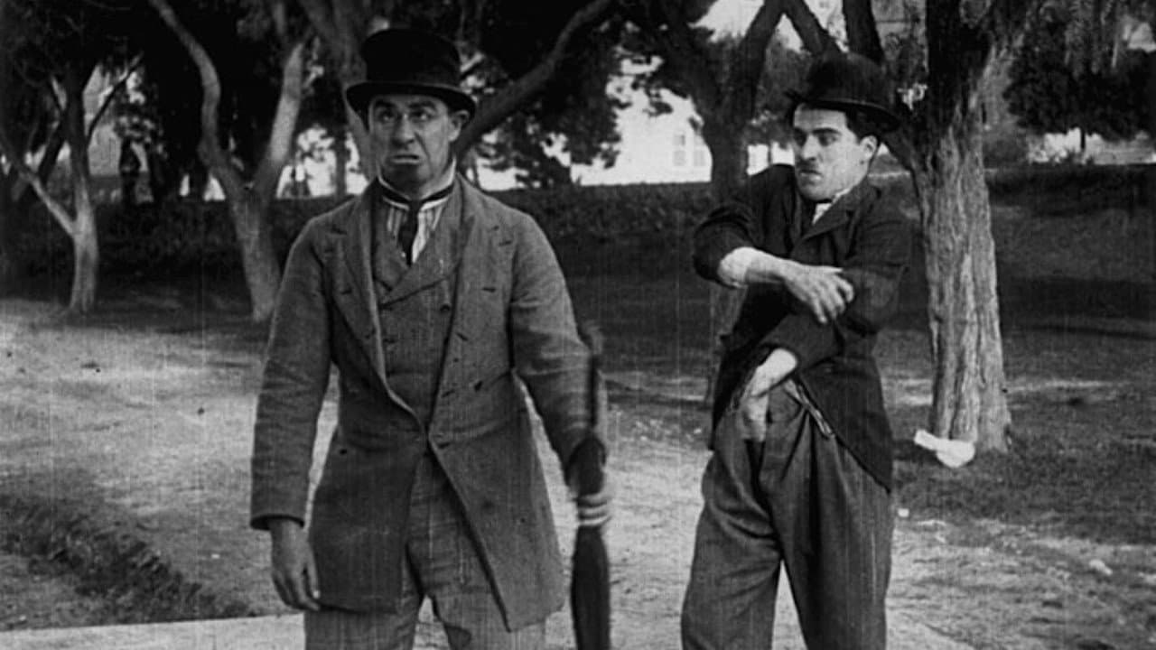 Charlot y el paraguas