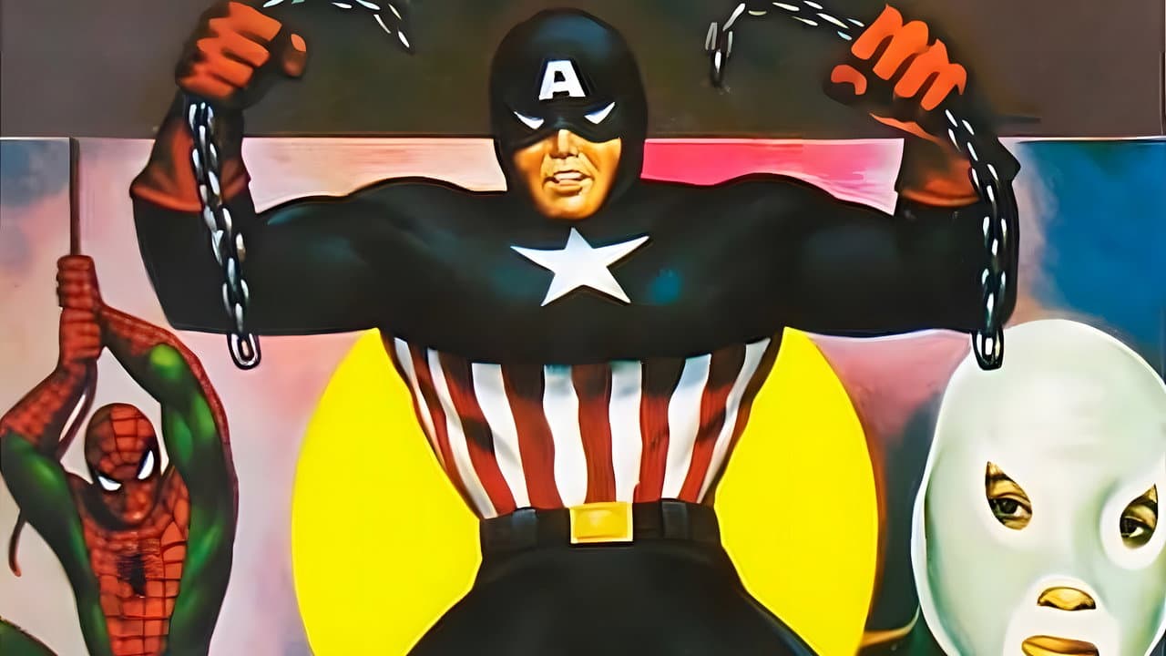 Capitán América y El Santo contra Spider-Man