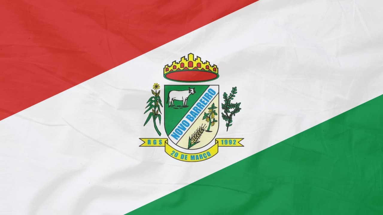 Símbolos Municipais: Hino, Brasão e Bandeira - Historiando em Novo Barreiro