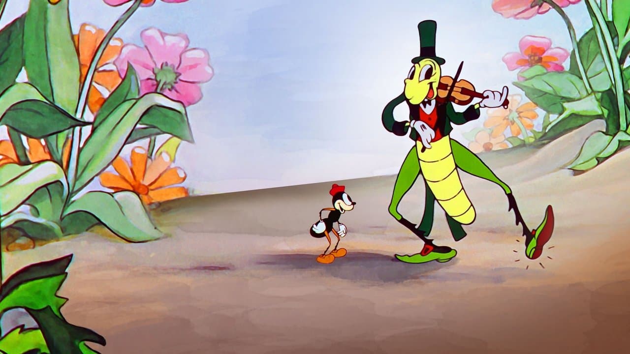 El saltamontes y las hormigas