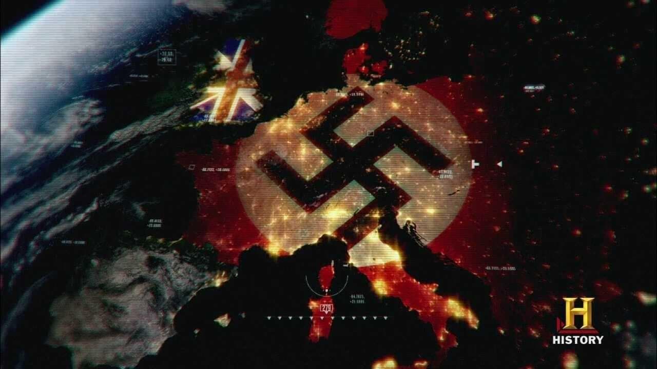 La II Guerra Mundial desde el espacio