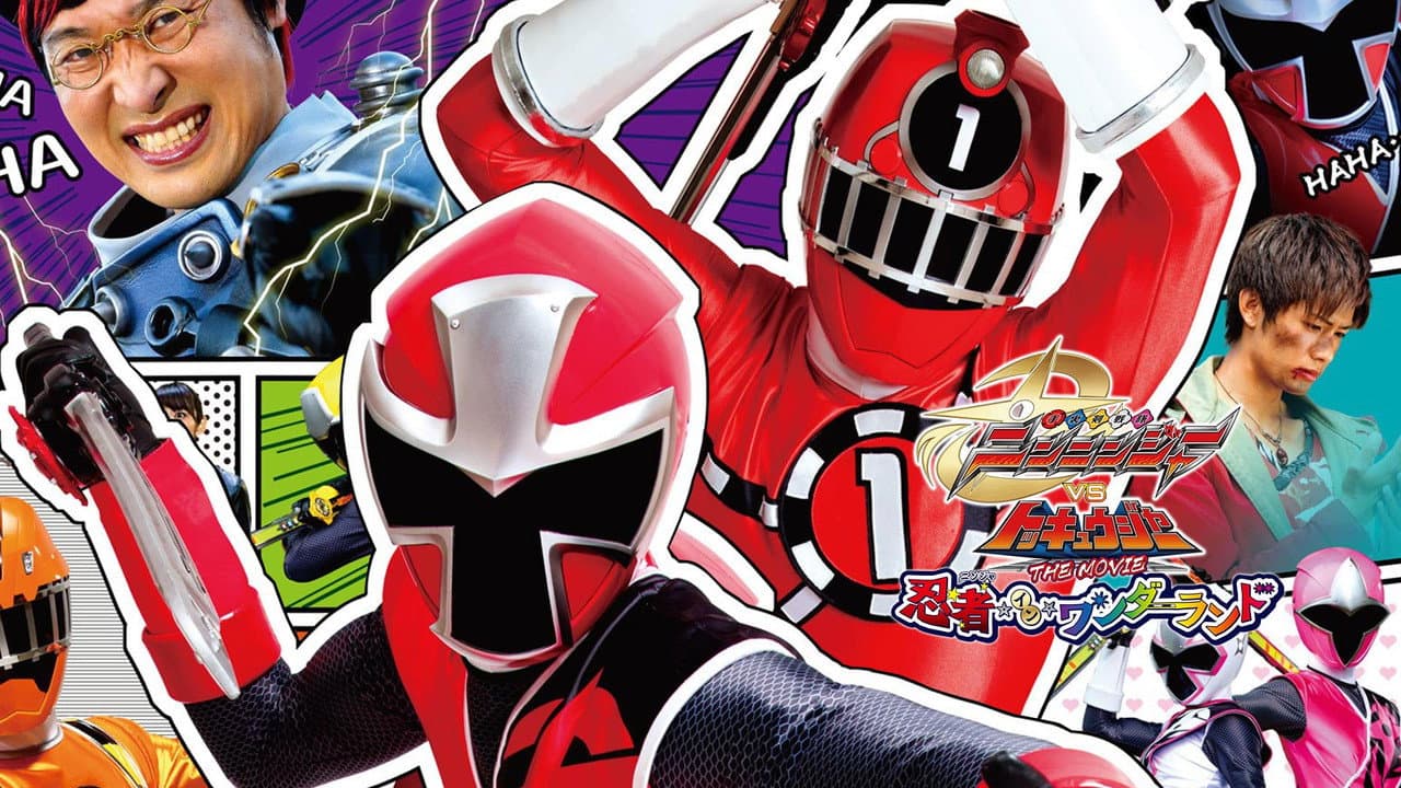 Shuriken Sentai Ninninger Vs Tokkyuger - La Película: Ninjas en la Tierra Maravillosa