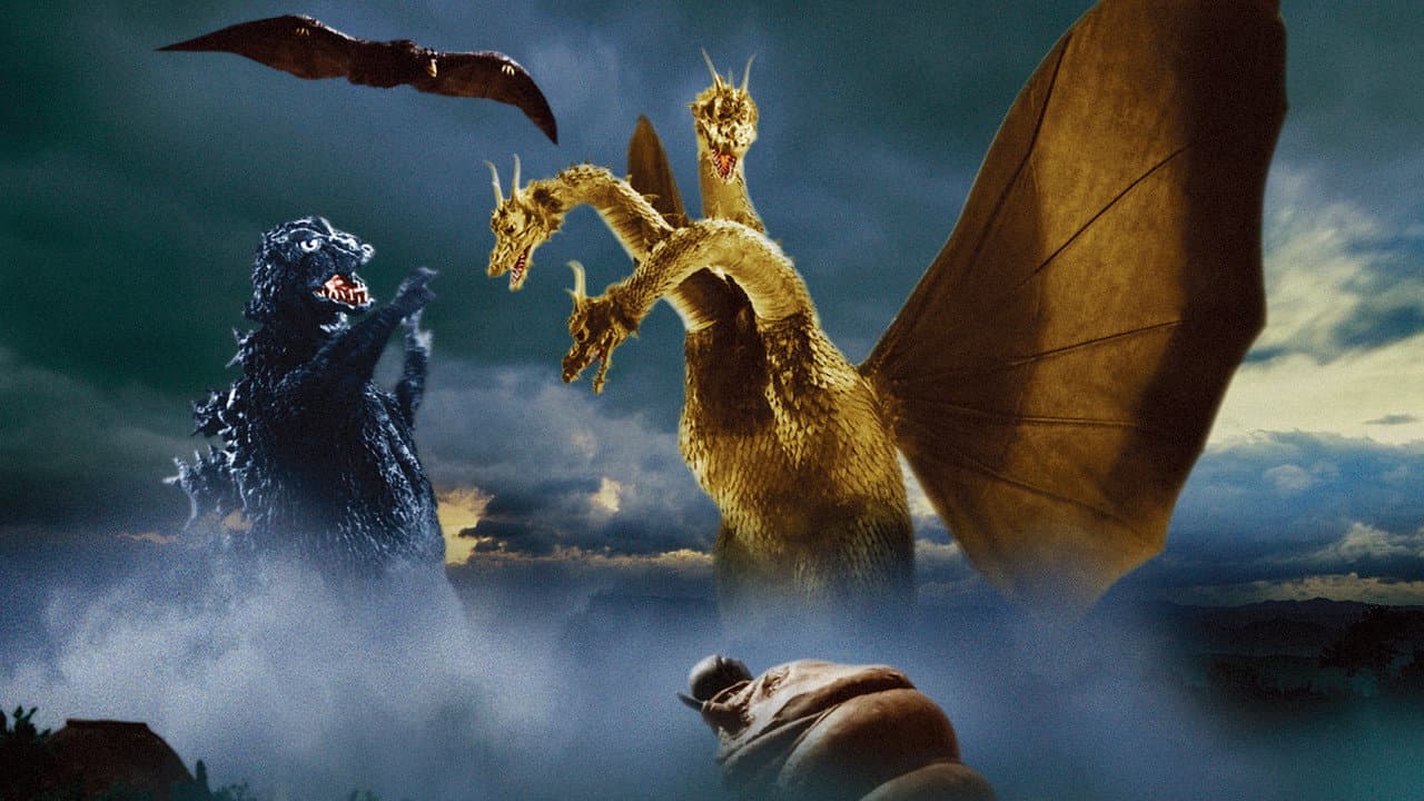 Godzilla contra Ghidorah, el dragón de tres cabezas