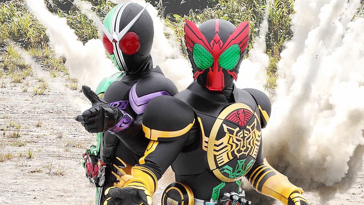 Kamen Rider x Kamen Rider OOO & W Presentando a Skull - Movie Taisen Core