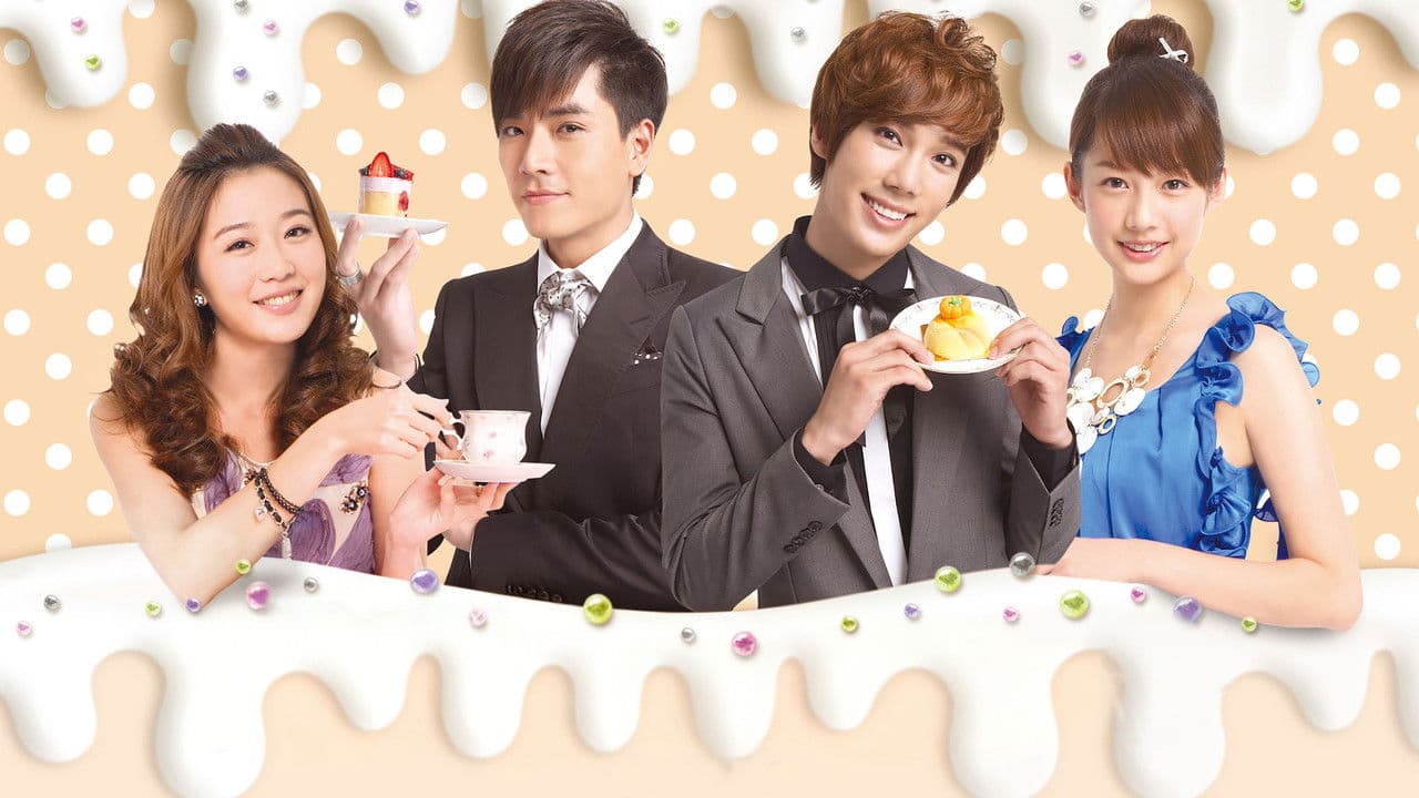 Jardín de pastel azucarado