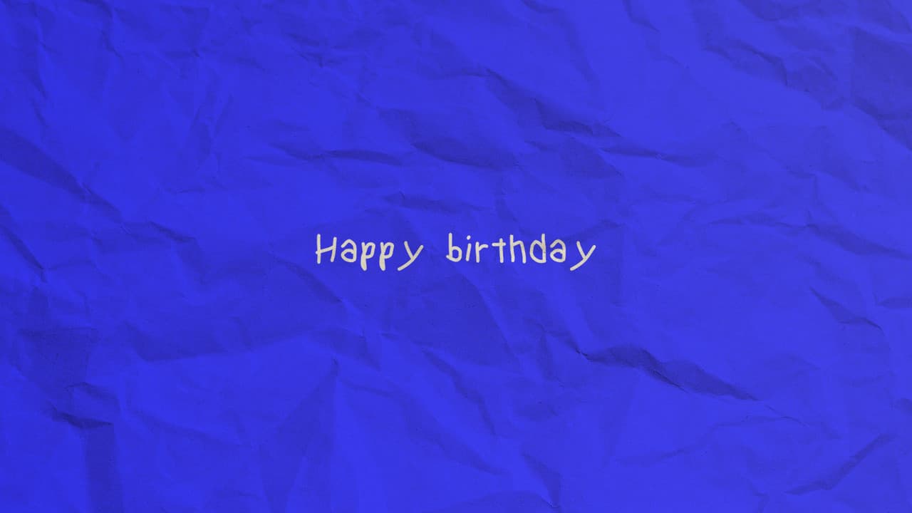 Happy birthday