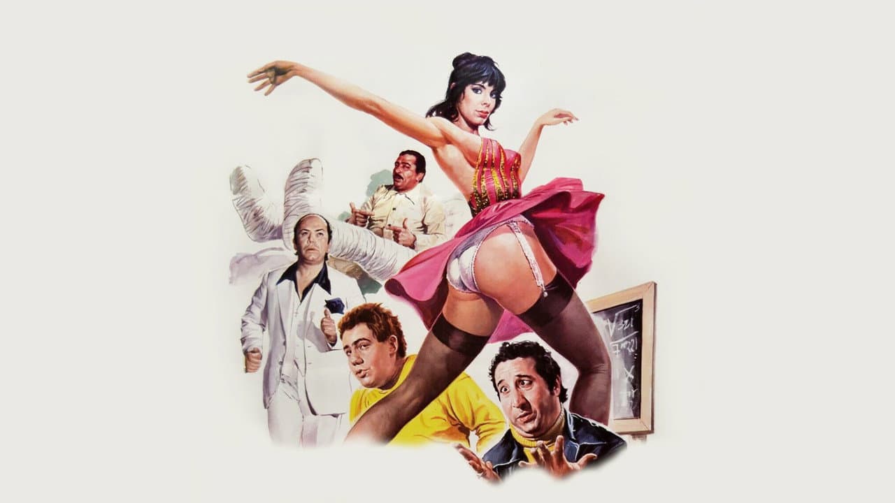 La profesora baila con toda la clase