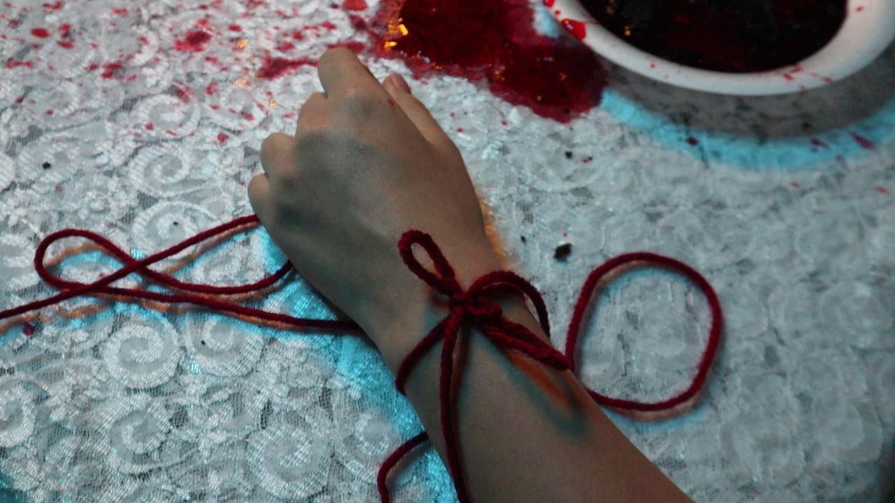 Thread and Blood Cake