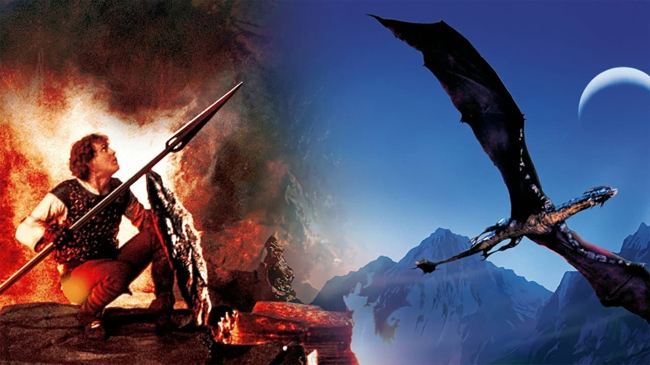 El dragón del lago de fuego