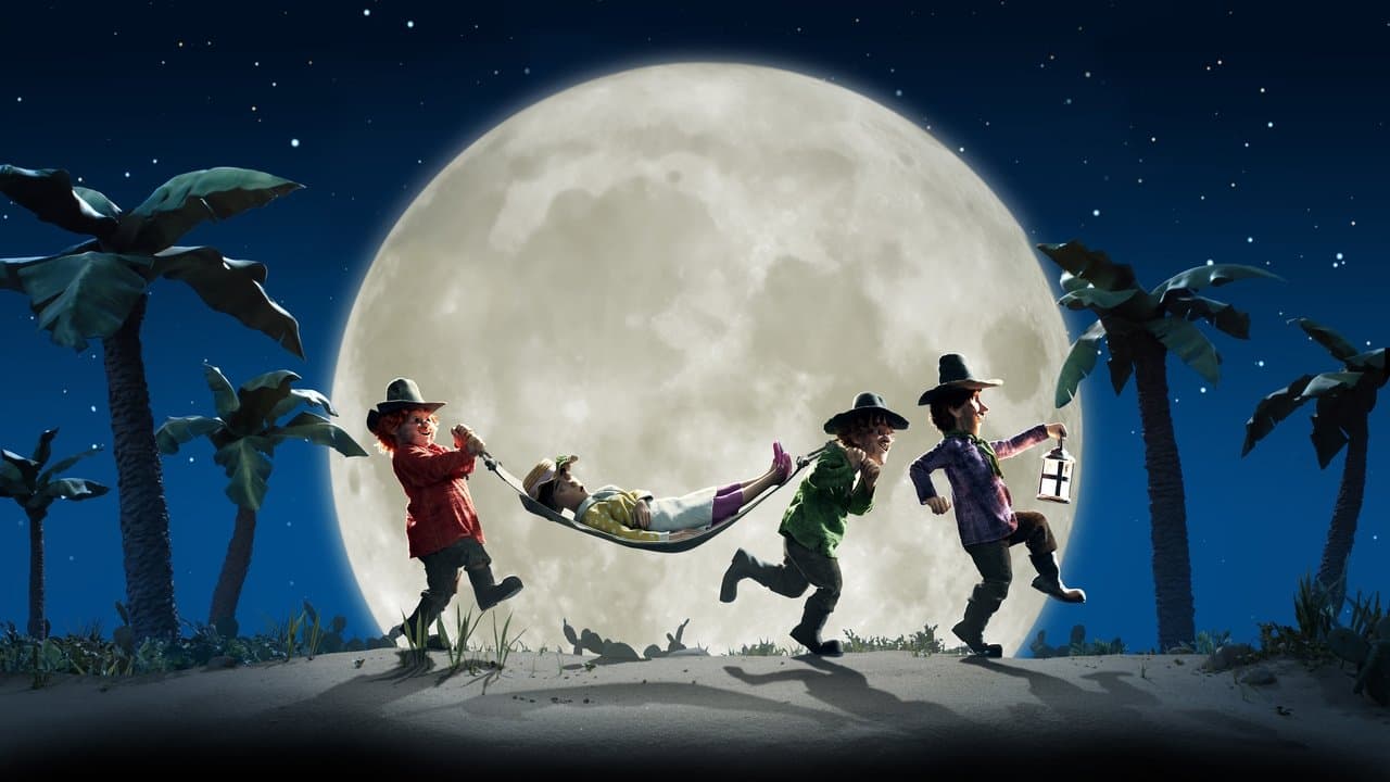 Tres ladrones y un león