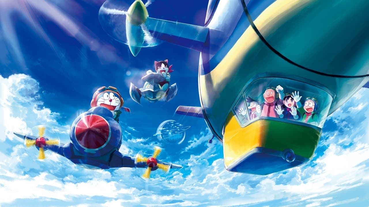 Doraemon y la ciudad ideal en el cielo