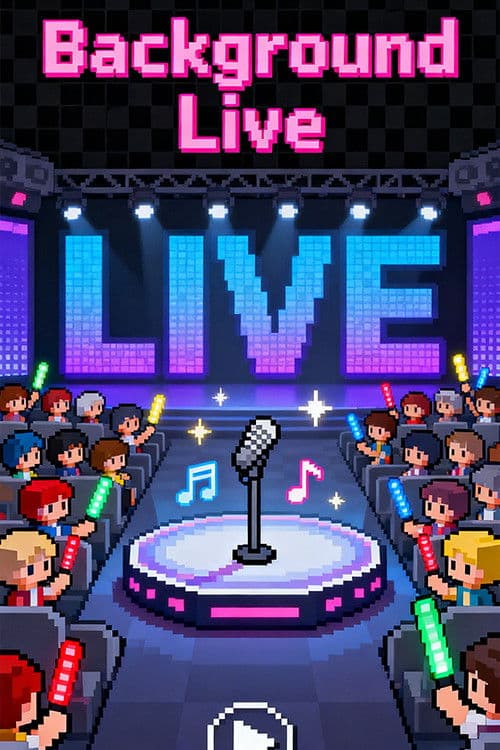 백그라운드 라이브