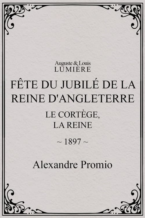 Fête du jubilé de la reine d'Angleterre : le cortège, la reine