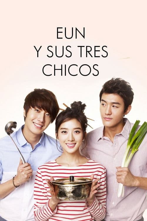 La tienda de ramen de los chicos flores /Eun y sus 3 Chicos.