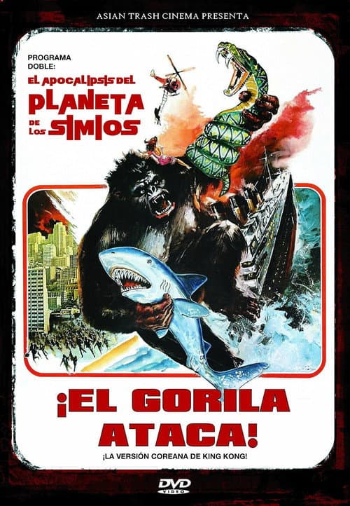 El gorila ataca