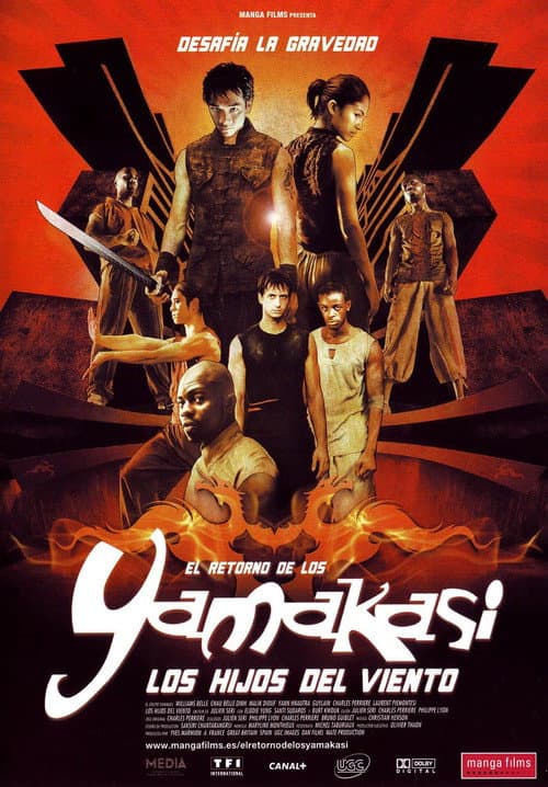 El retorno de los Yamakasi, los hijos del viento