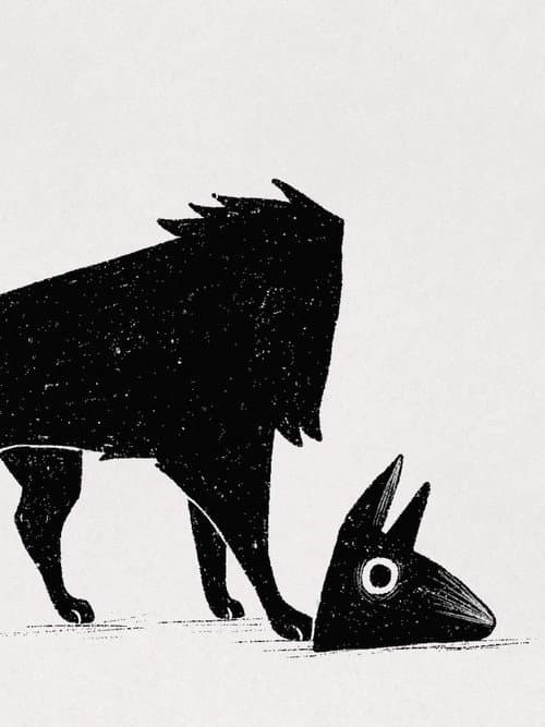 Le Loup, la Main et le Corbeau