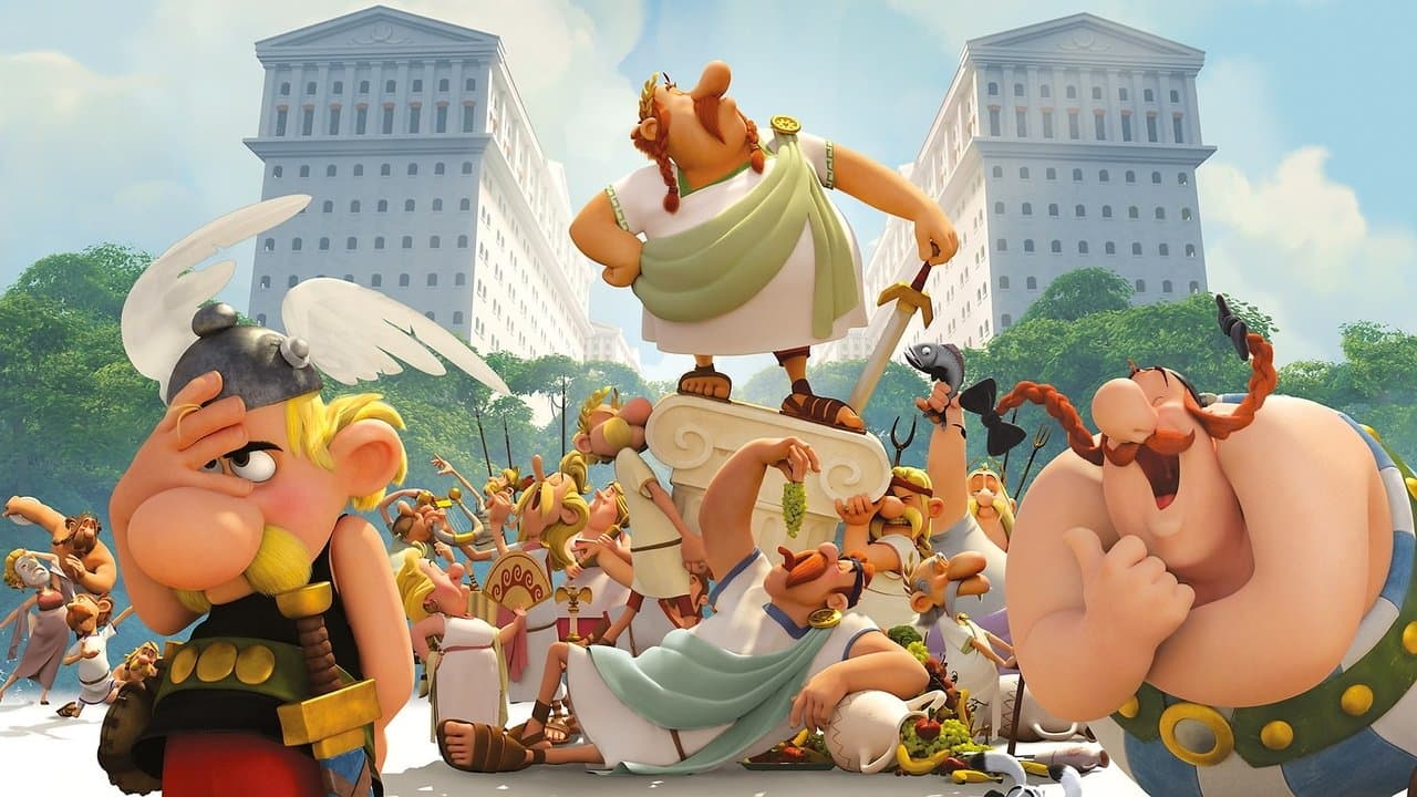 Astérix y la residencia de los dioses