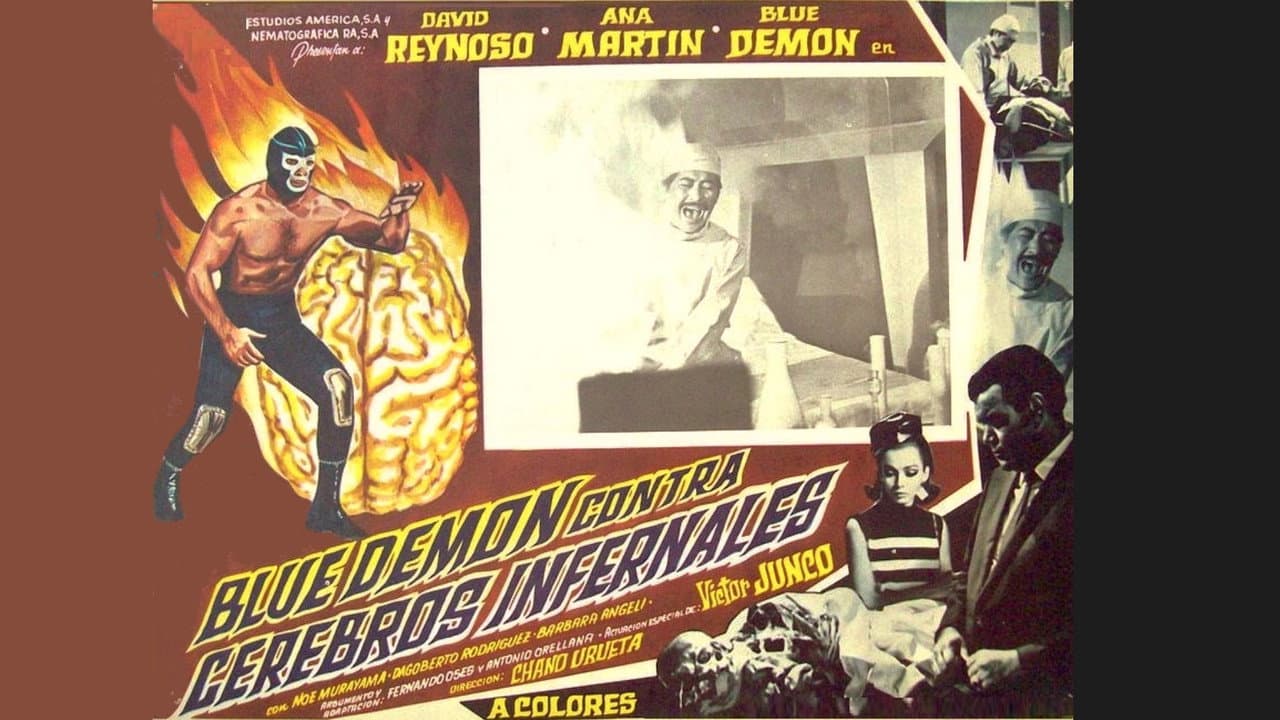 Blue Demon contra los cerebros infernales
