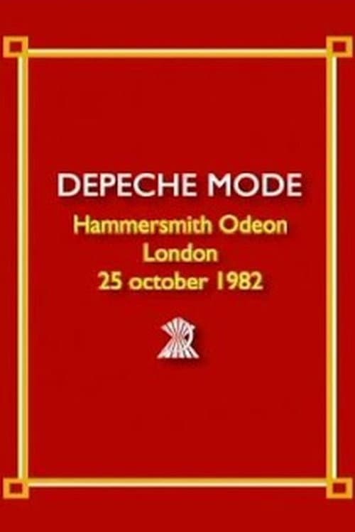 Depeche Mode - Live at Hammersmith Odeon 1982